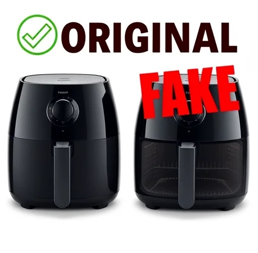 فریب نخورید! 🚨 تشخیص سرخ کن فیلیپس HD9270 اصل از تقلبی | راهنمای کامل قبل از خرید