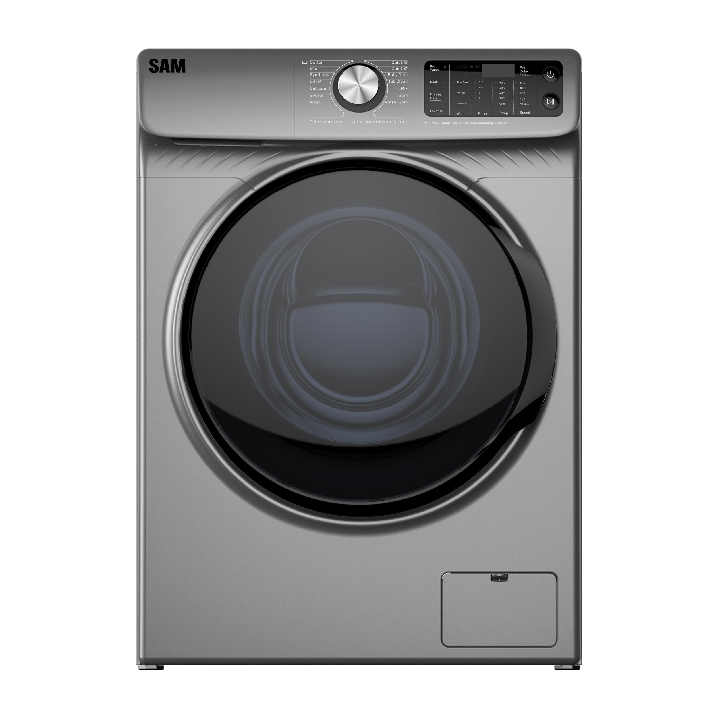ماشین لباسشویی سام مدل DD-P1480