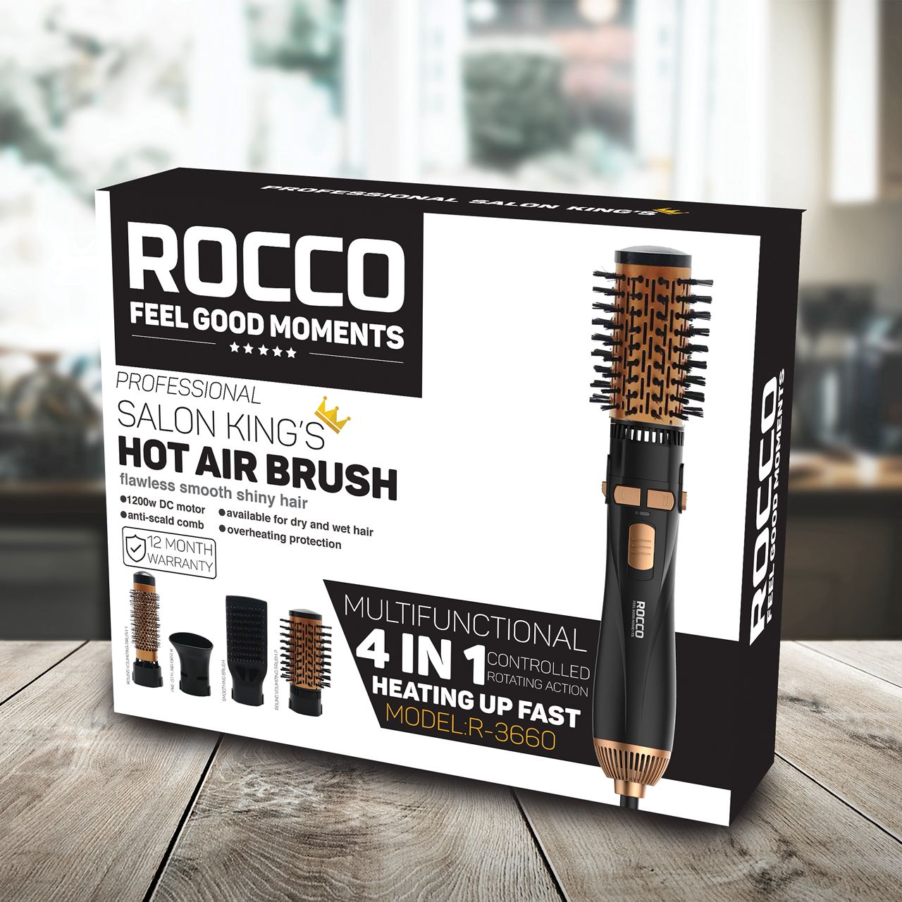 سشوار چرخشی روکو مدل R-3660